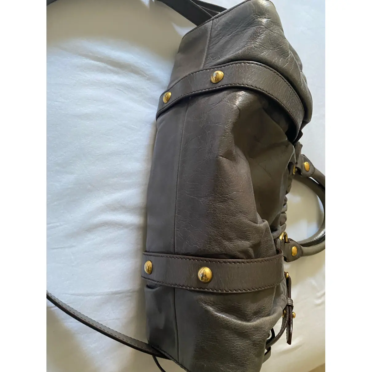 Buy Miu Miu Vitello leather crossbody bag online