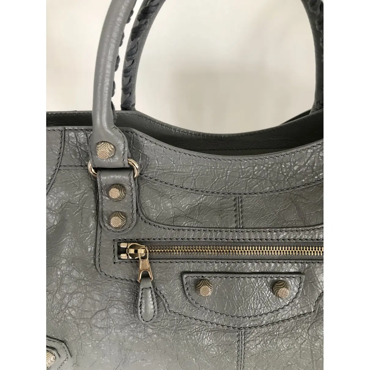 Work leather handbag Balenciaga