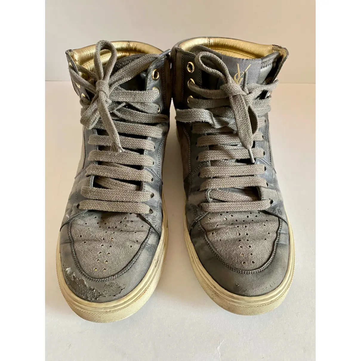 Buy Yves Saint Laurent Leather trainers online
