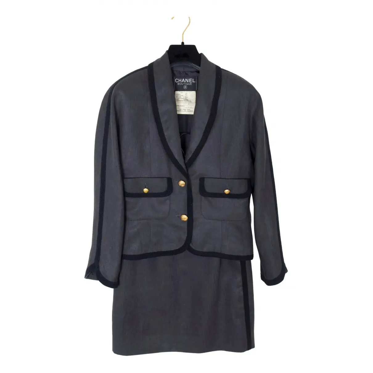 Linen suit jacket Chanel - Vintage