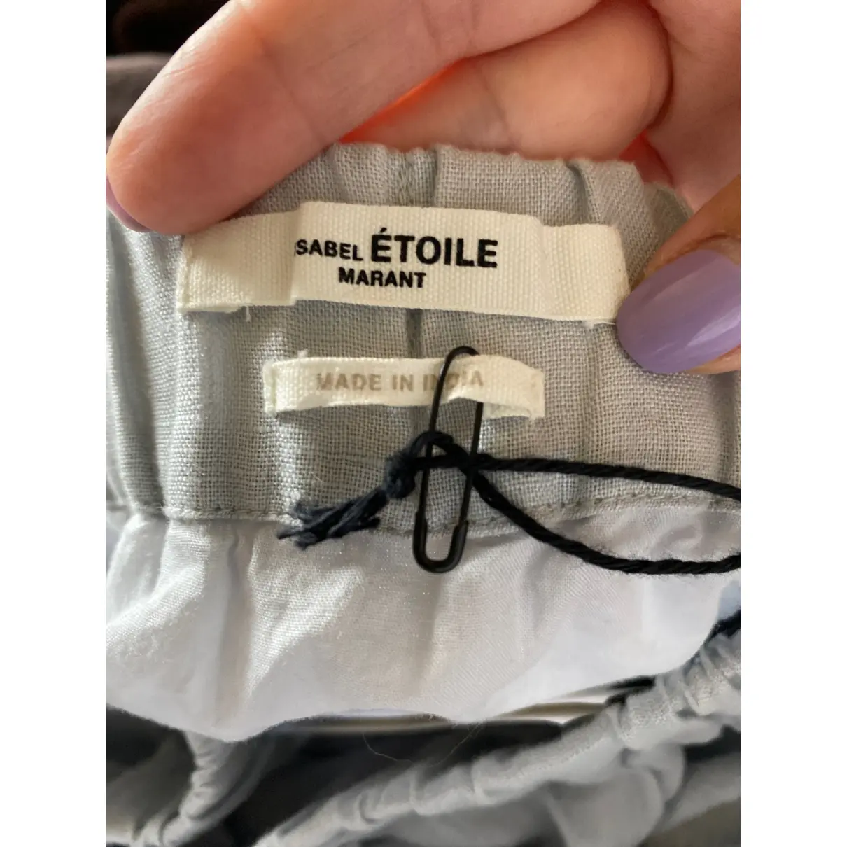 Buy Isabel Marant Etoile Linen mini skirt online