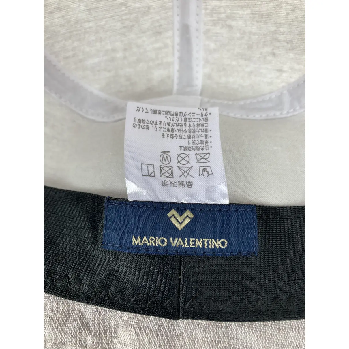 Buy MARIO VALENTINO Linen hat online - Vintage