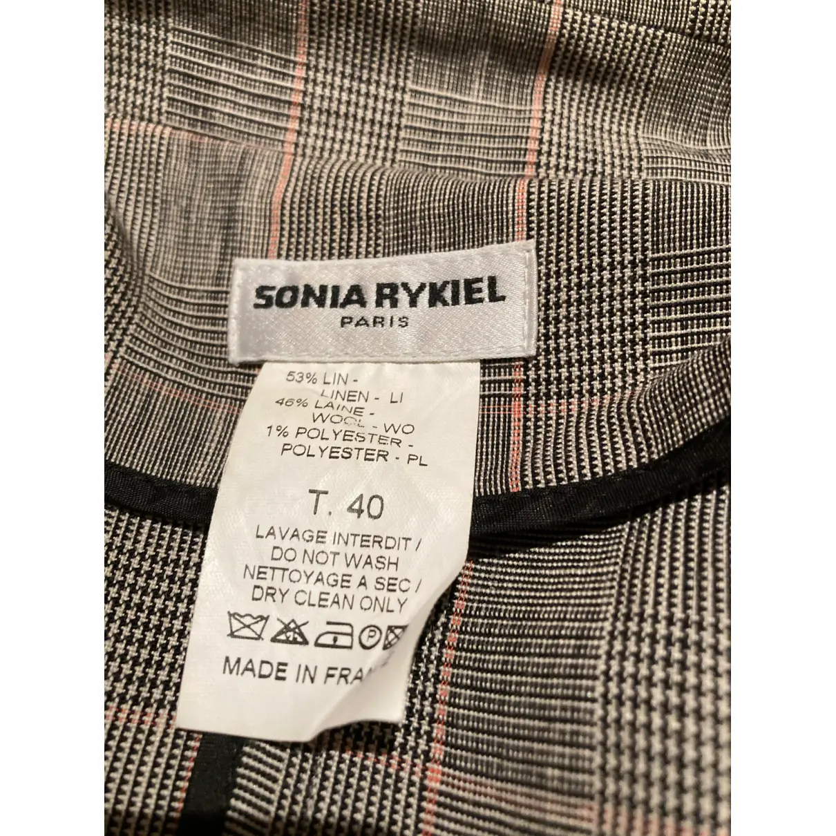 Linen trench coat Sonia Rykiel - Vintage