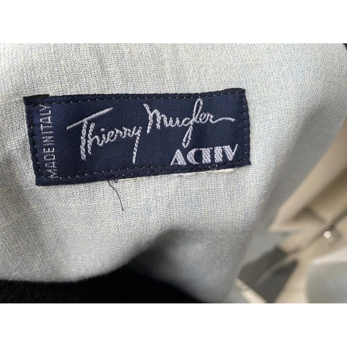 Linen suit jacket Thierry Mugler - Vintage