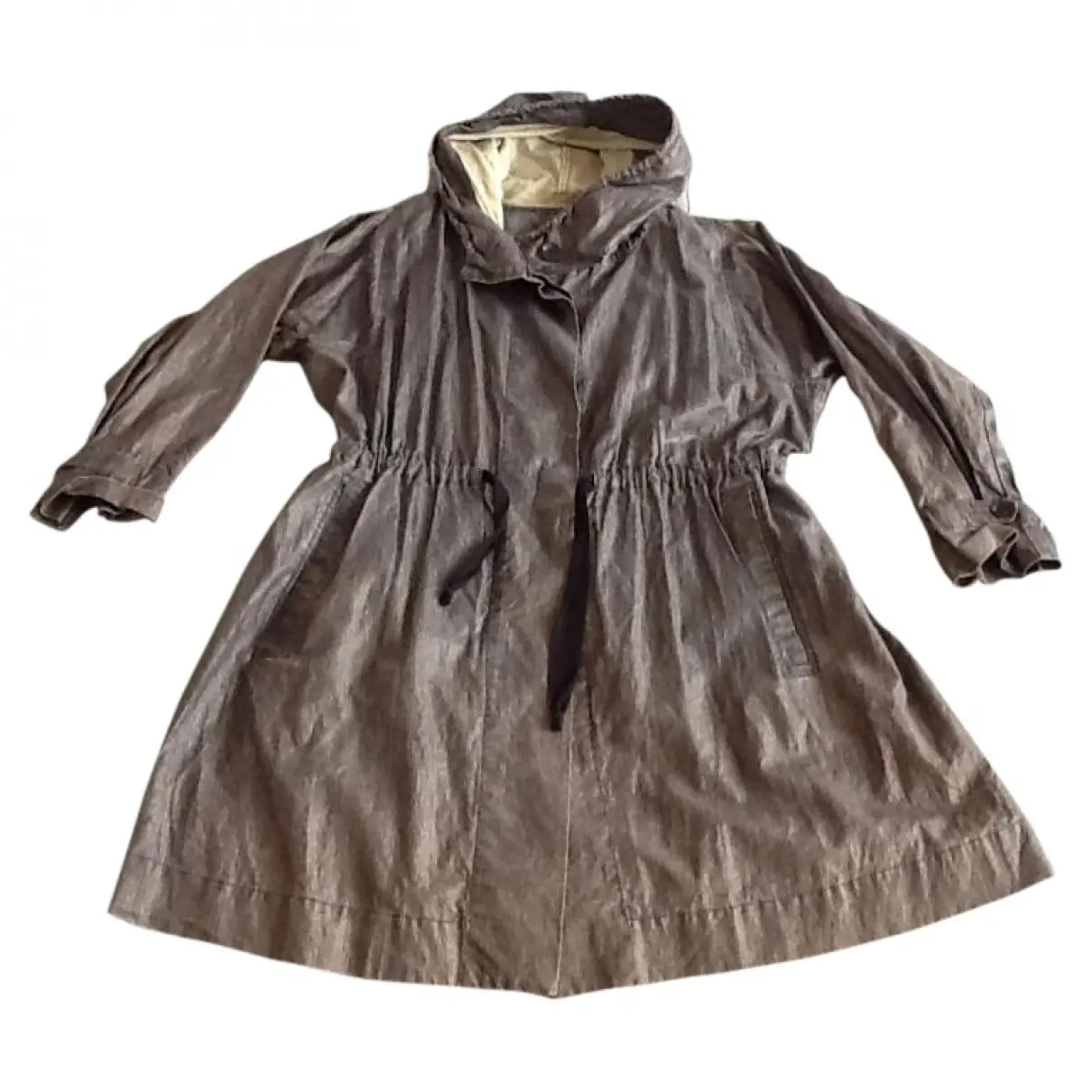 Grey Linen Trench coat Isabel Marant Etoile