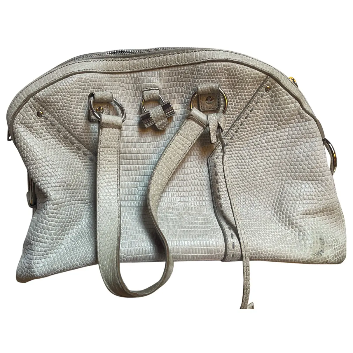 Muse lizard handbag Yves Saint Laurent
