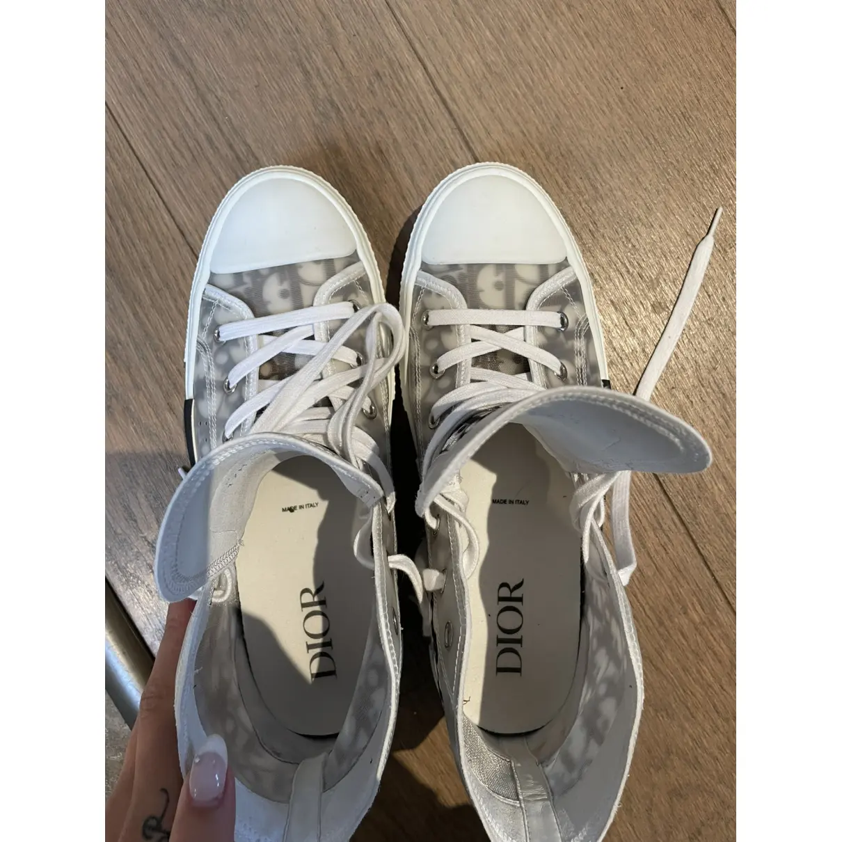 B23 high trainers Dior Homme