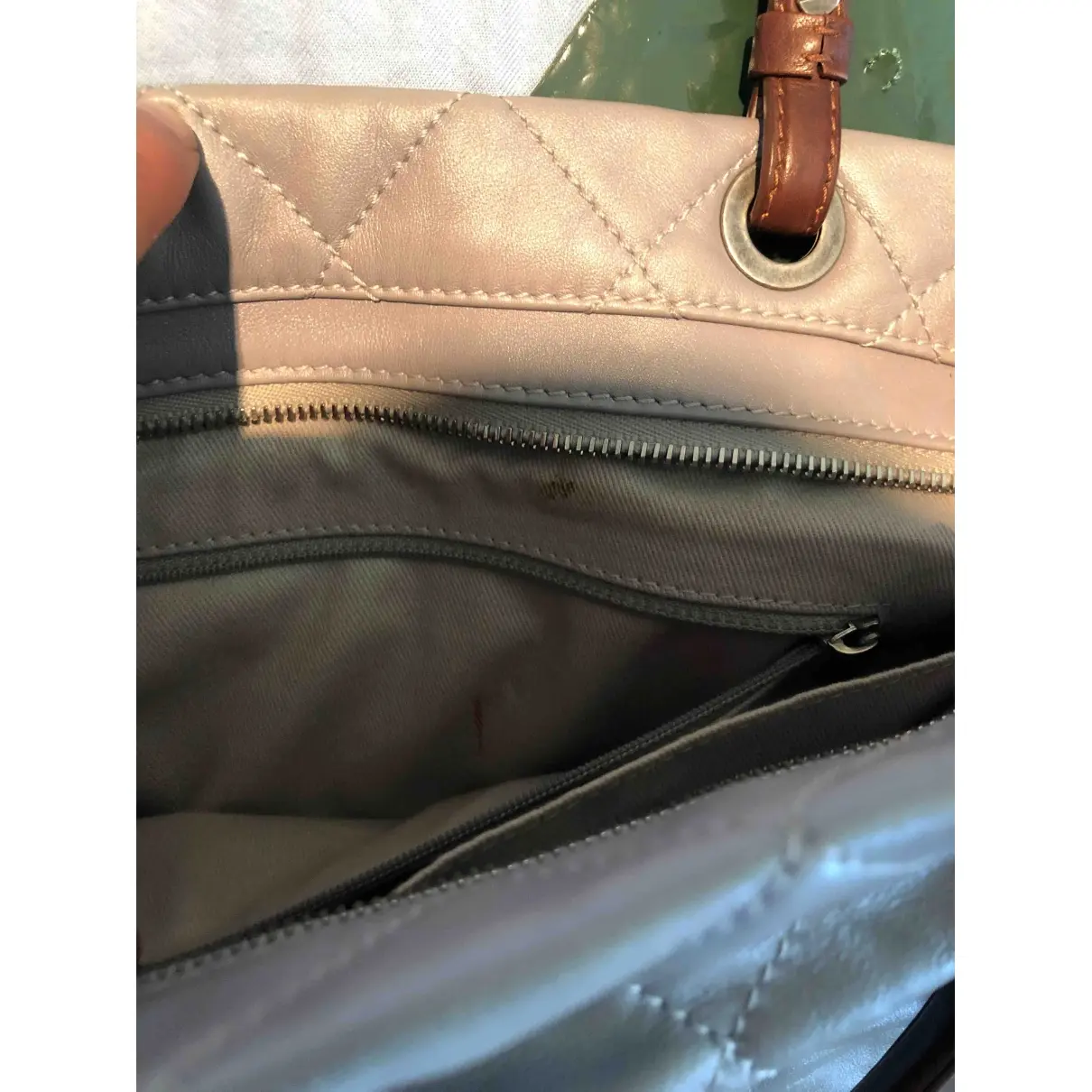 Cambon patent leather handbag Chanel