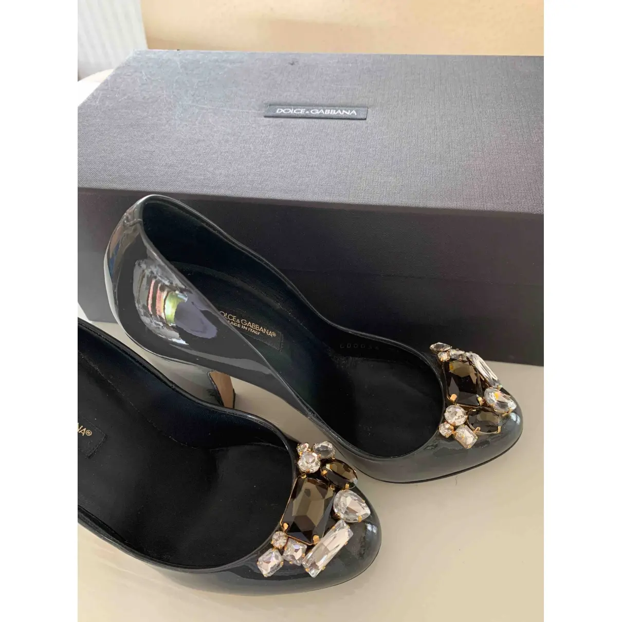 Patent leather heels Dolce & Gabbana