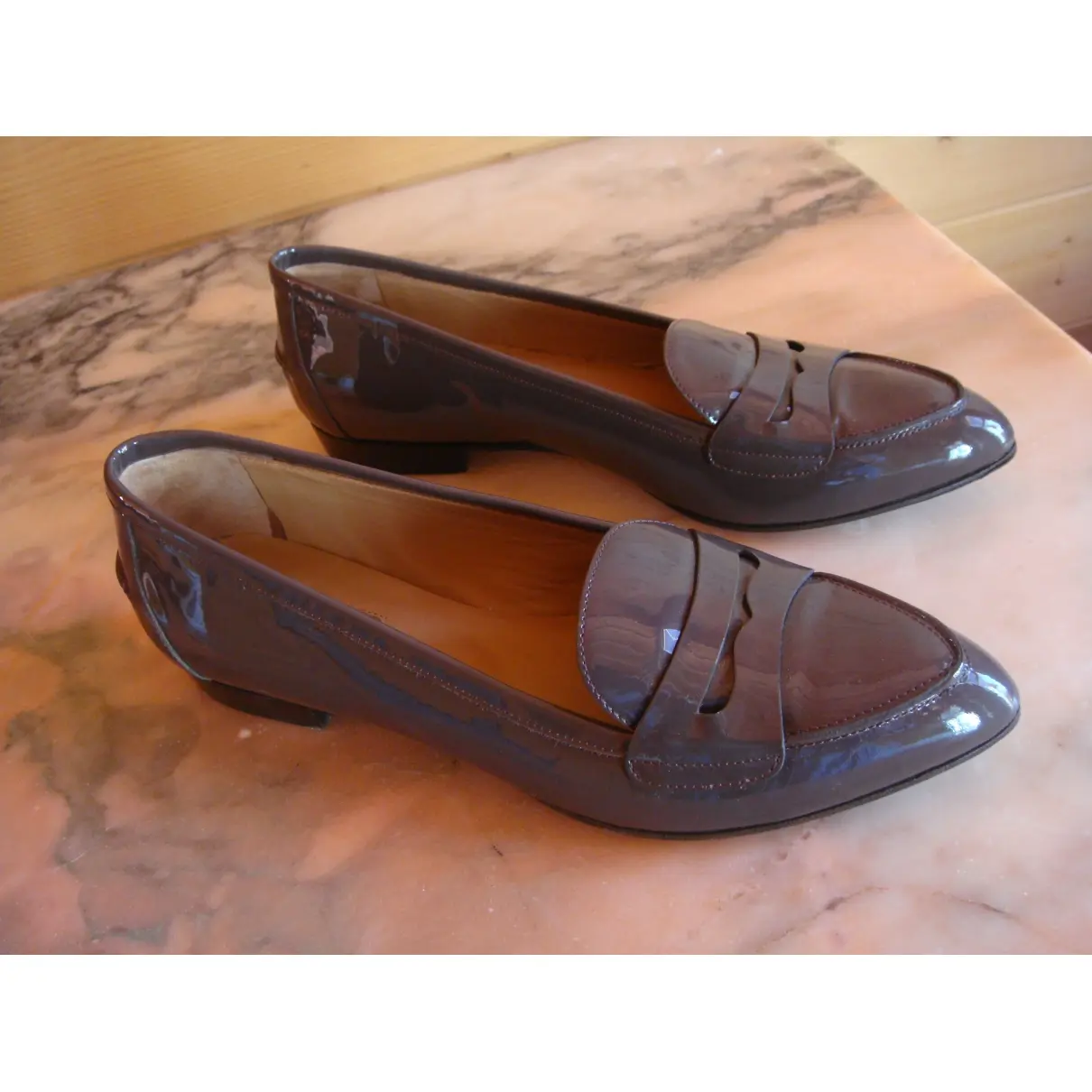 Fratelli Rossetti Patent leather flats for sale