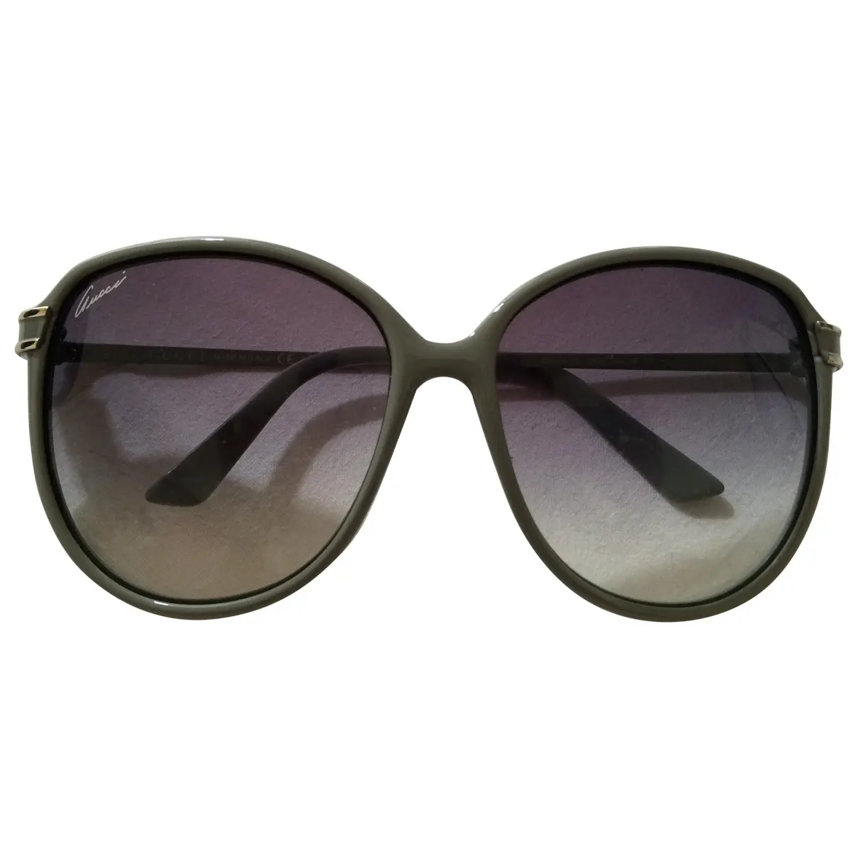 Grey Plastic Sunglasses Gucci