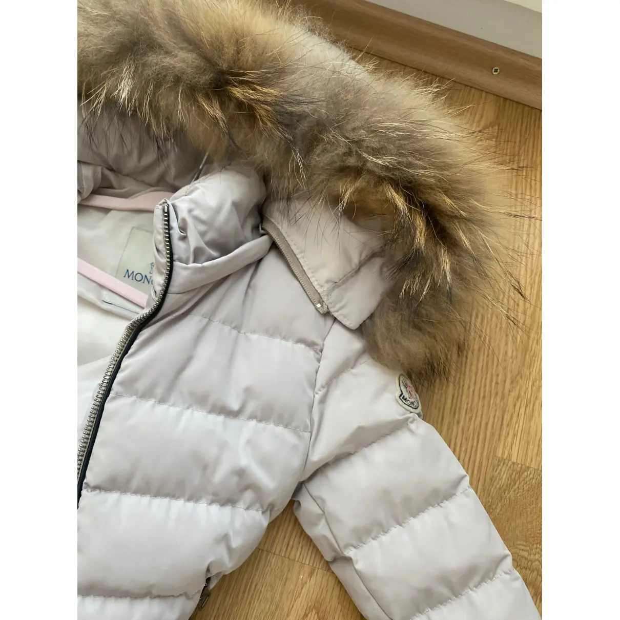 Buy Moncler Fur Hood coat online