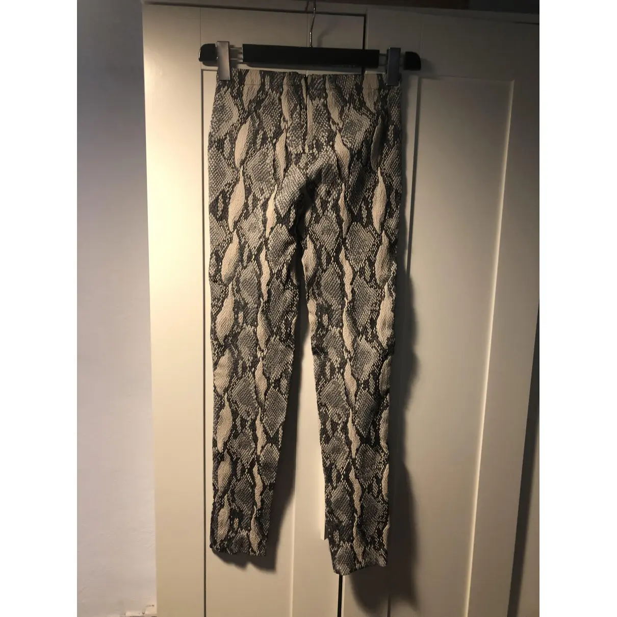 Buy Zadig & Voltaire Grey Polyester Trousers online