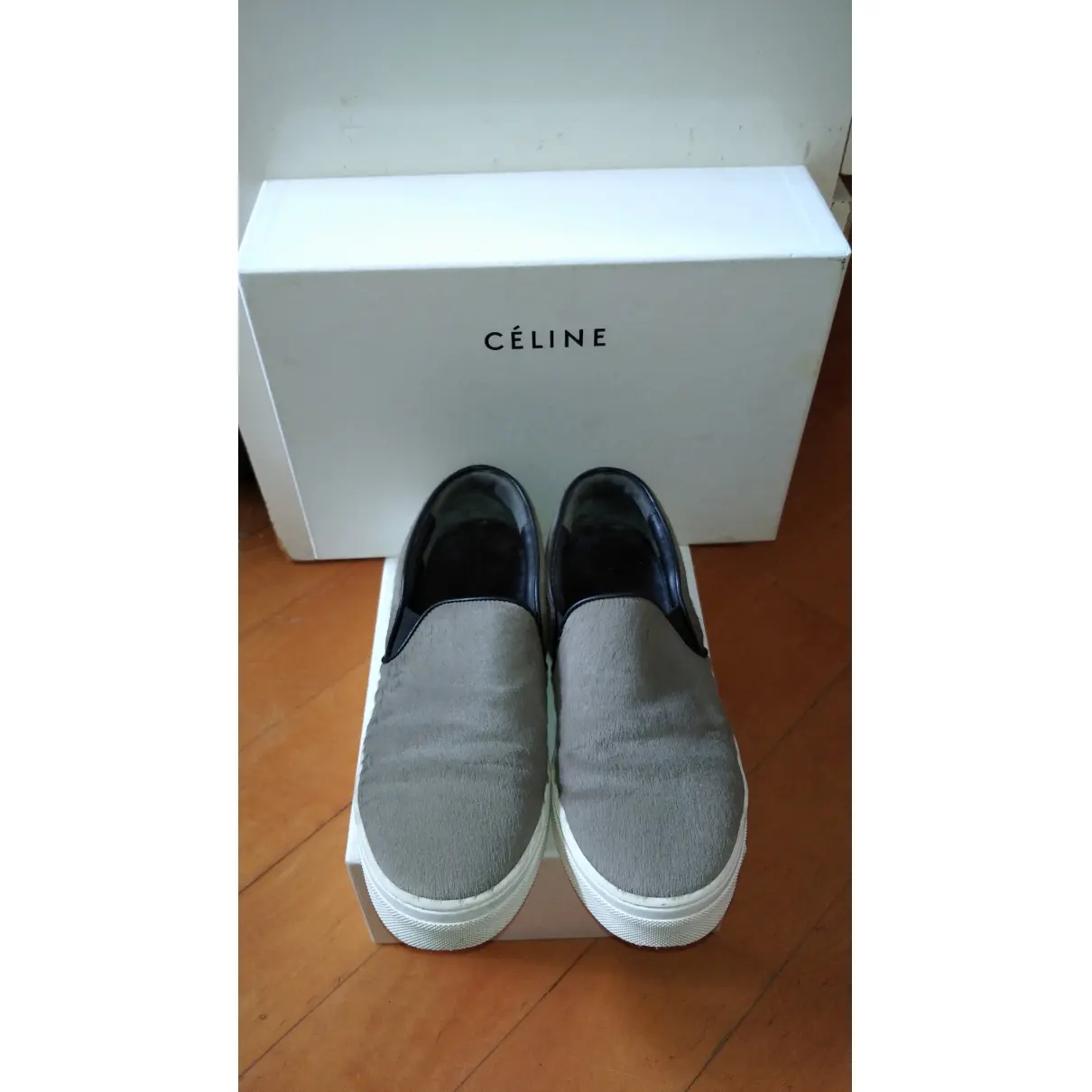 Buy Celine Pull On  pony-style calfskin trainers online