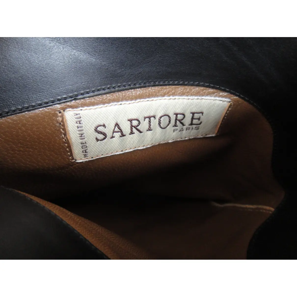 Python riding boots Sartore
