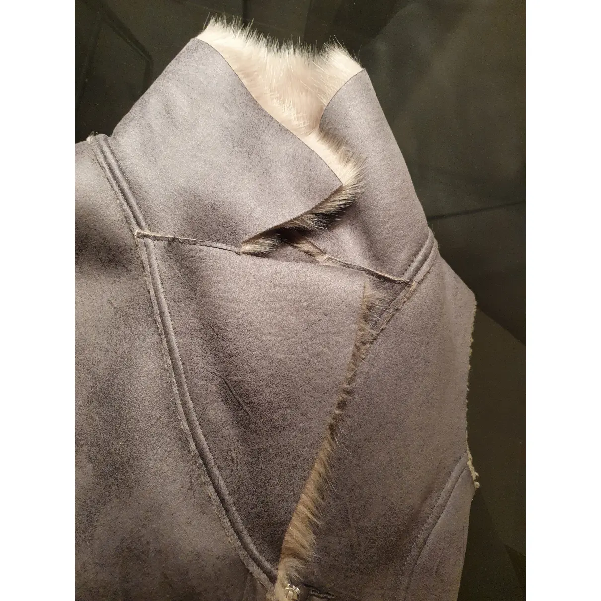 Rabbit cardi coat Velvet