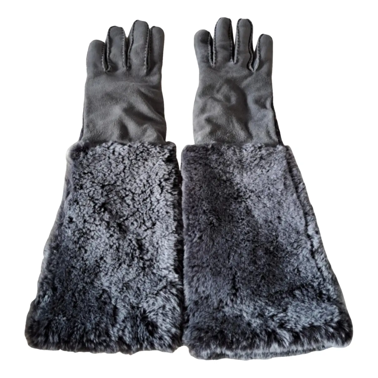 Shearling gloves Intrend