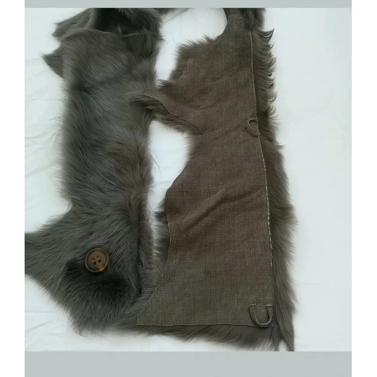 Karl Donoghue Shearling scarf for sale