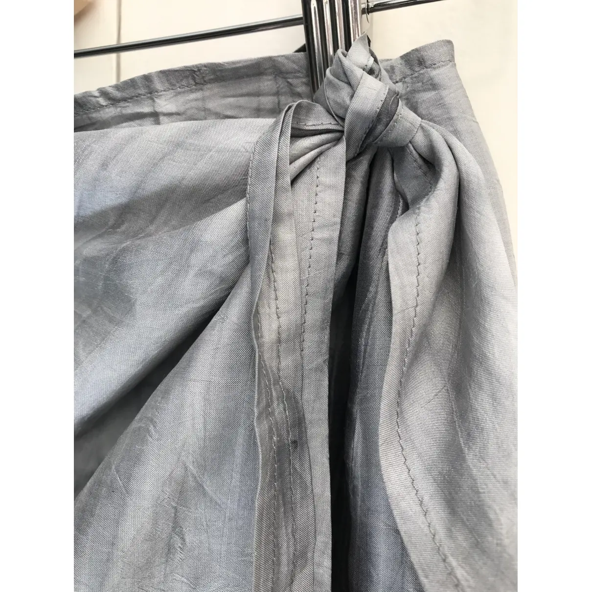 Silk mid-length skirt 120% Lino