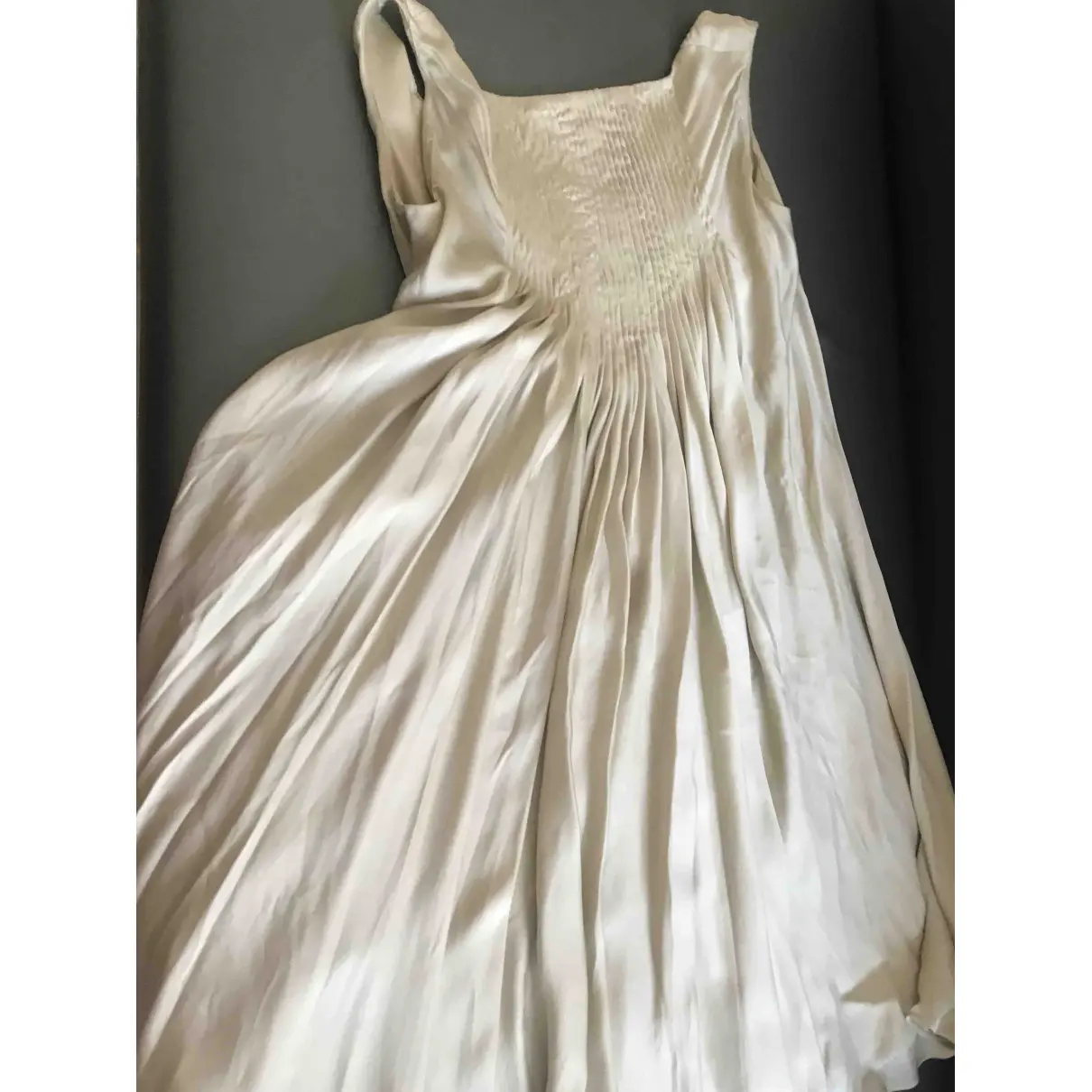 Silk mid-length dress Bottega Veneta