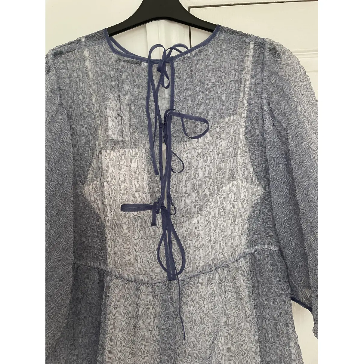 Buy Cecilie Bahnsen Silk mid-length dress online