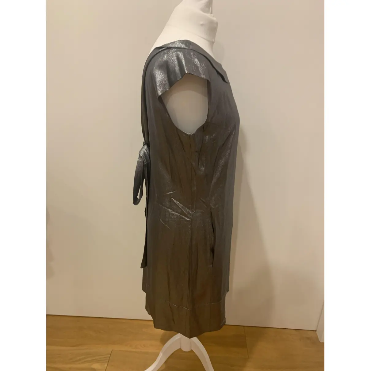 Silk mid-length dress Dkny
