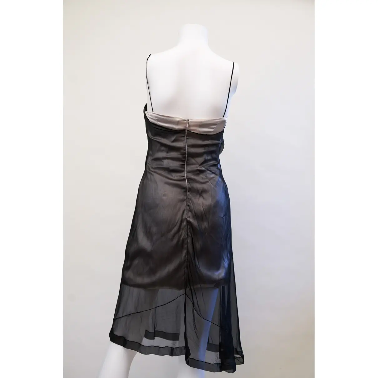 Silk mid-length dress Dolce & Gabbana - Vintage