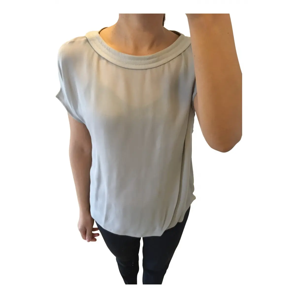 Buy Emporio Armani Silk blouse online