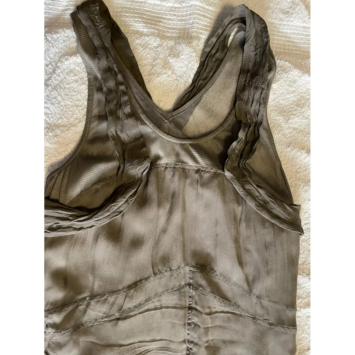 Silk mid-length dress Helmut Lang