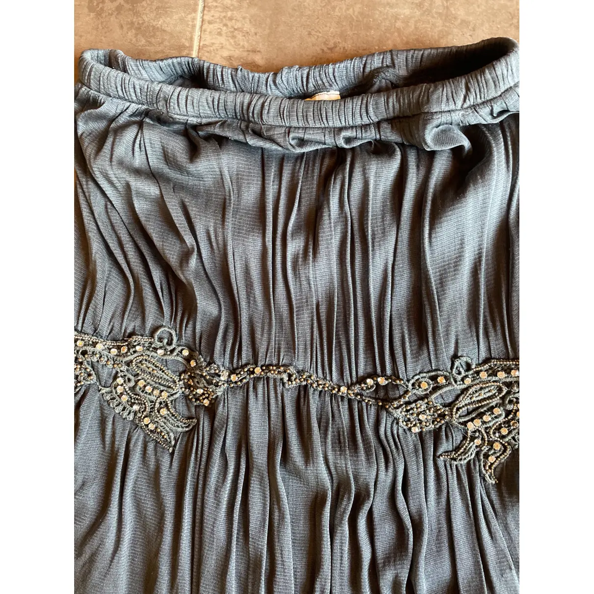 Buy Maje Silk skirt online