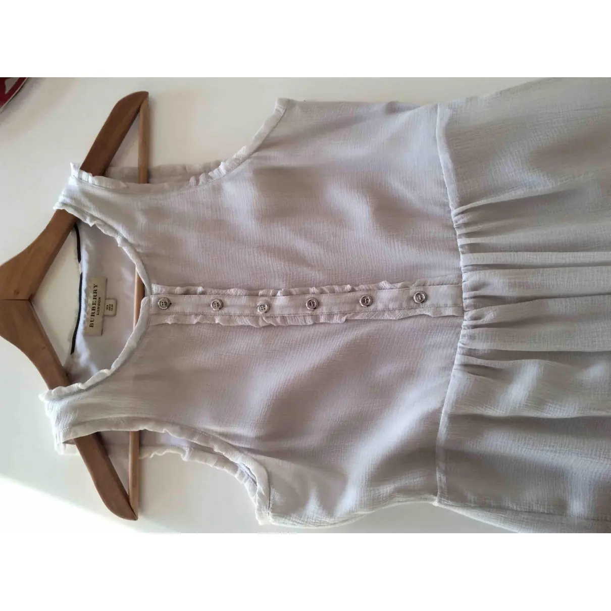Burberry Silk mid-length dress for sale