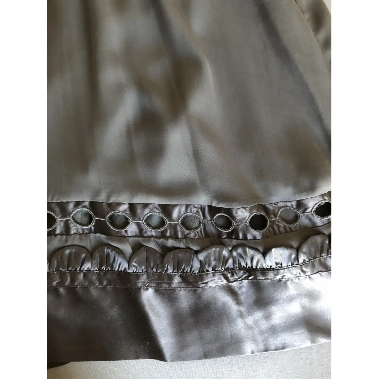 Silk mid-length dress Mint & Rose