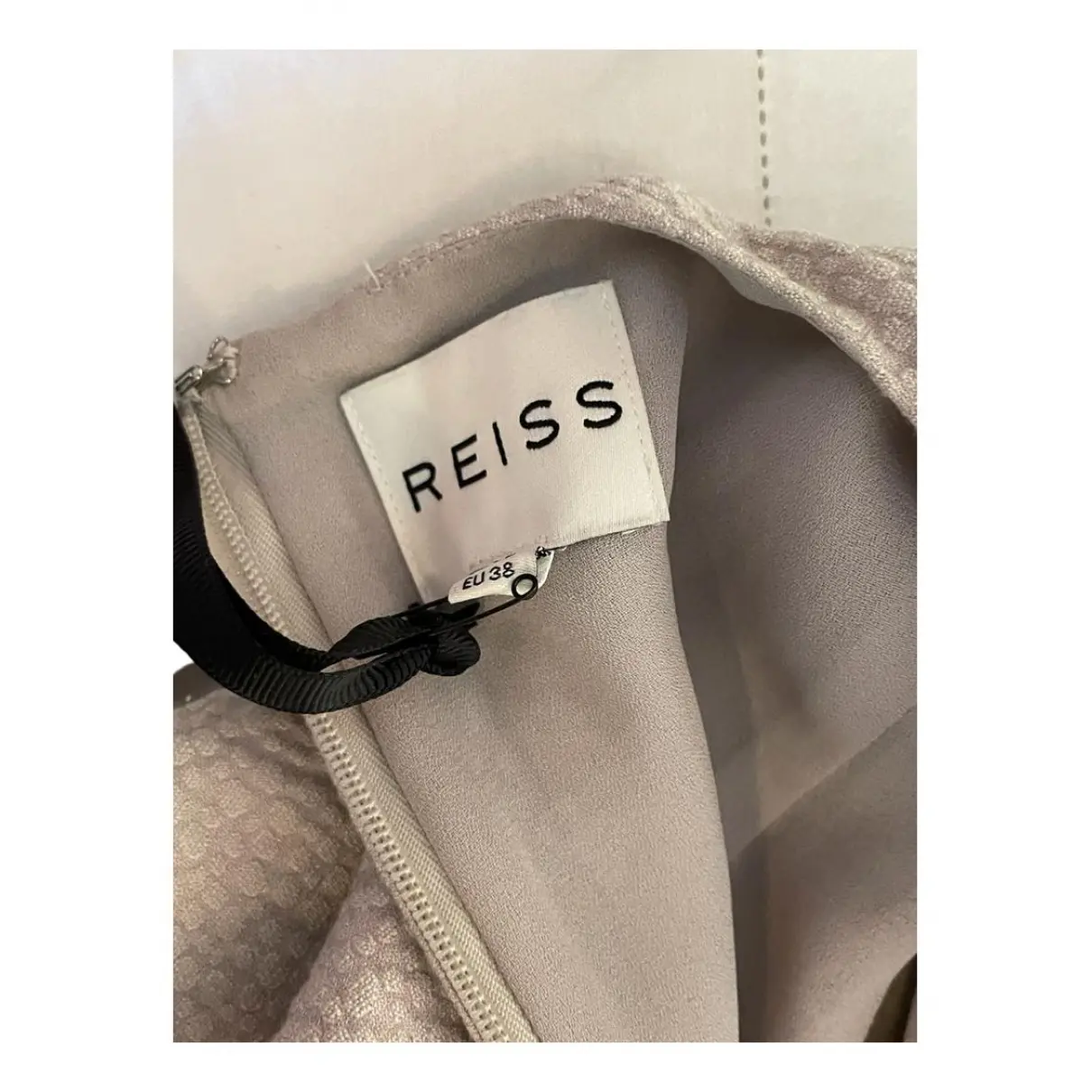 Buy Reiss Silk mid-length dress online