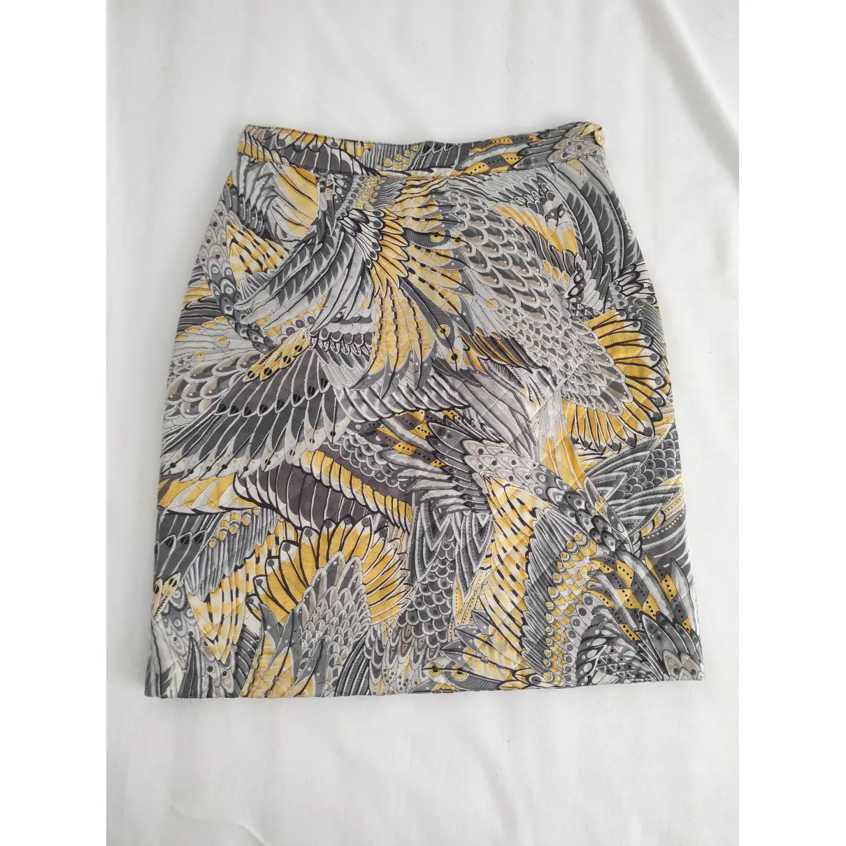 Buy Salvatore Ferragamo Silk mid-length skirt online