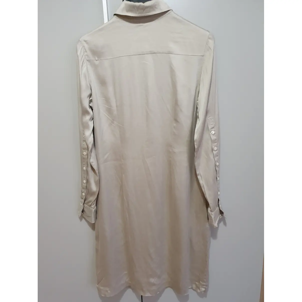 Buy Sand Silk mid-length dress online