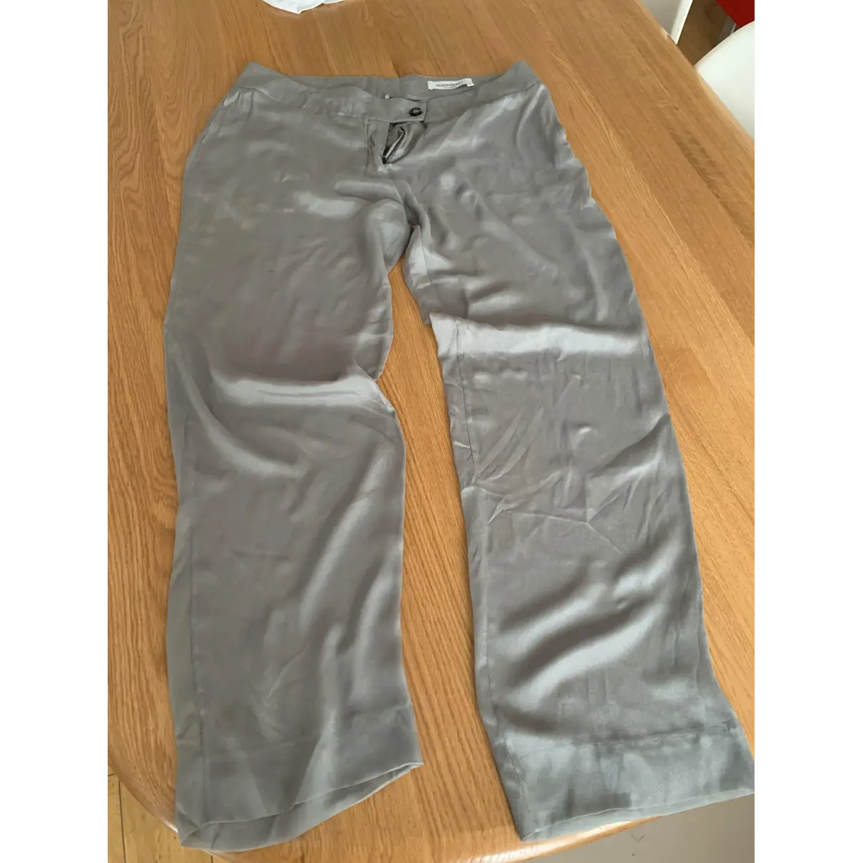 Buy Yves Saint Laurent Silk large pants online