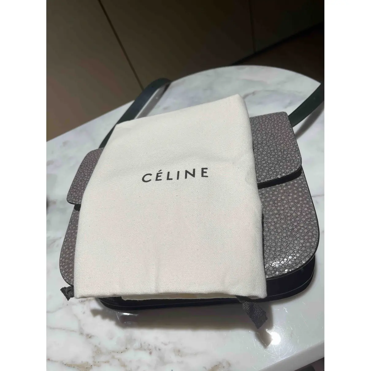 Classic stingray crossbody bag Celine
