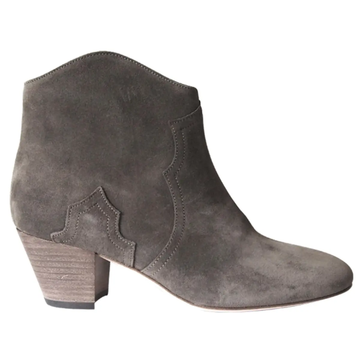 Grey Suede Ankle boots Isabel Marant