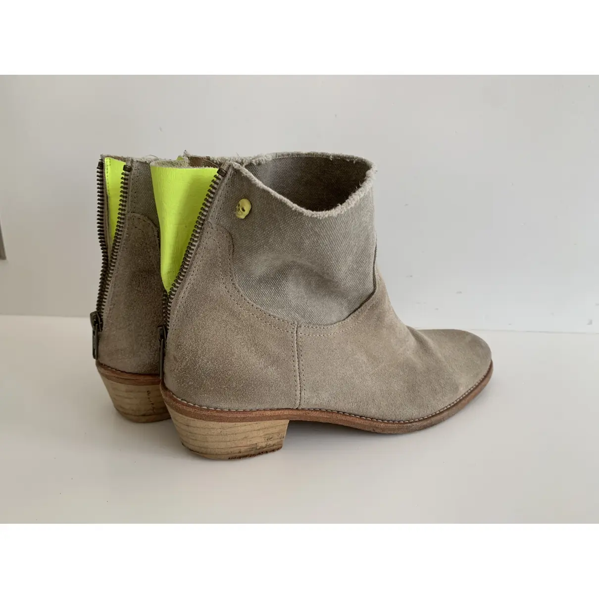Zadig & Voltaire Teddy ankle boots for sale