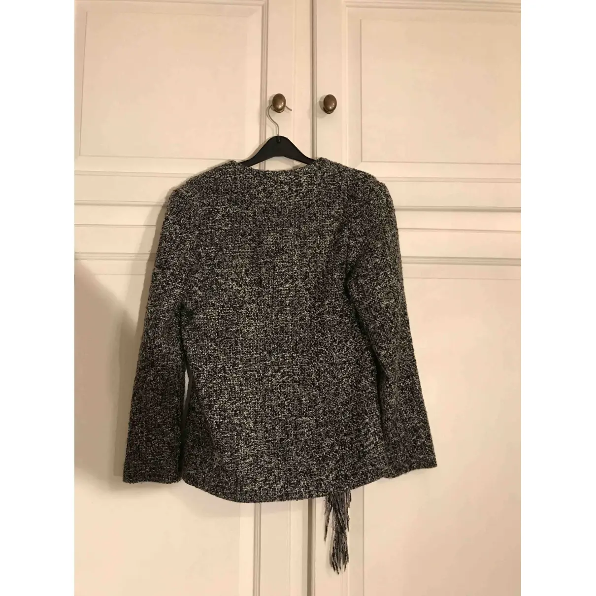Ann-Sofie Back Grey Synthetic Jacket for sale
