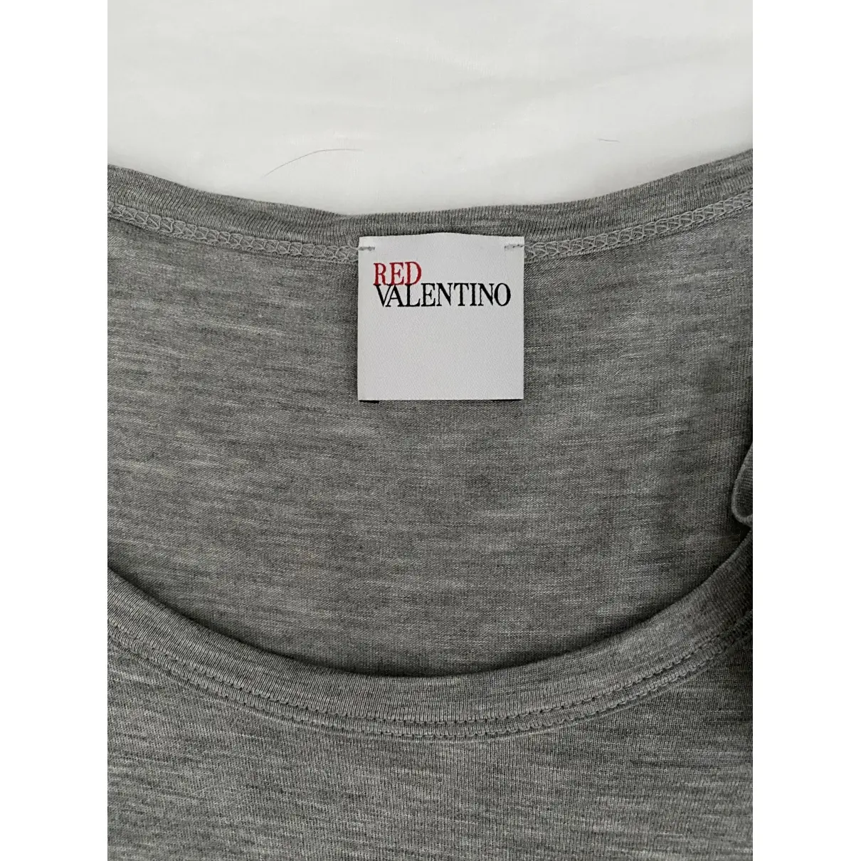 Buy Red Valentino Garavani Grey Synthetic Top online