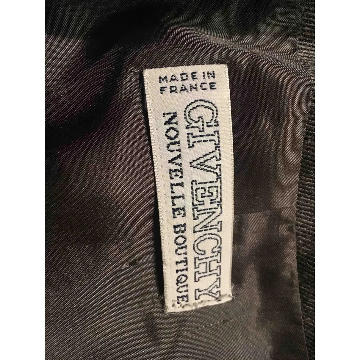 Buy Givenchy Grey Tweed Jacket online - Vintage