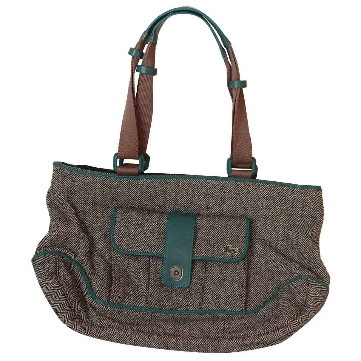 Tweed handbag Lacoste