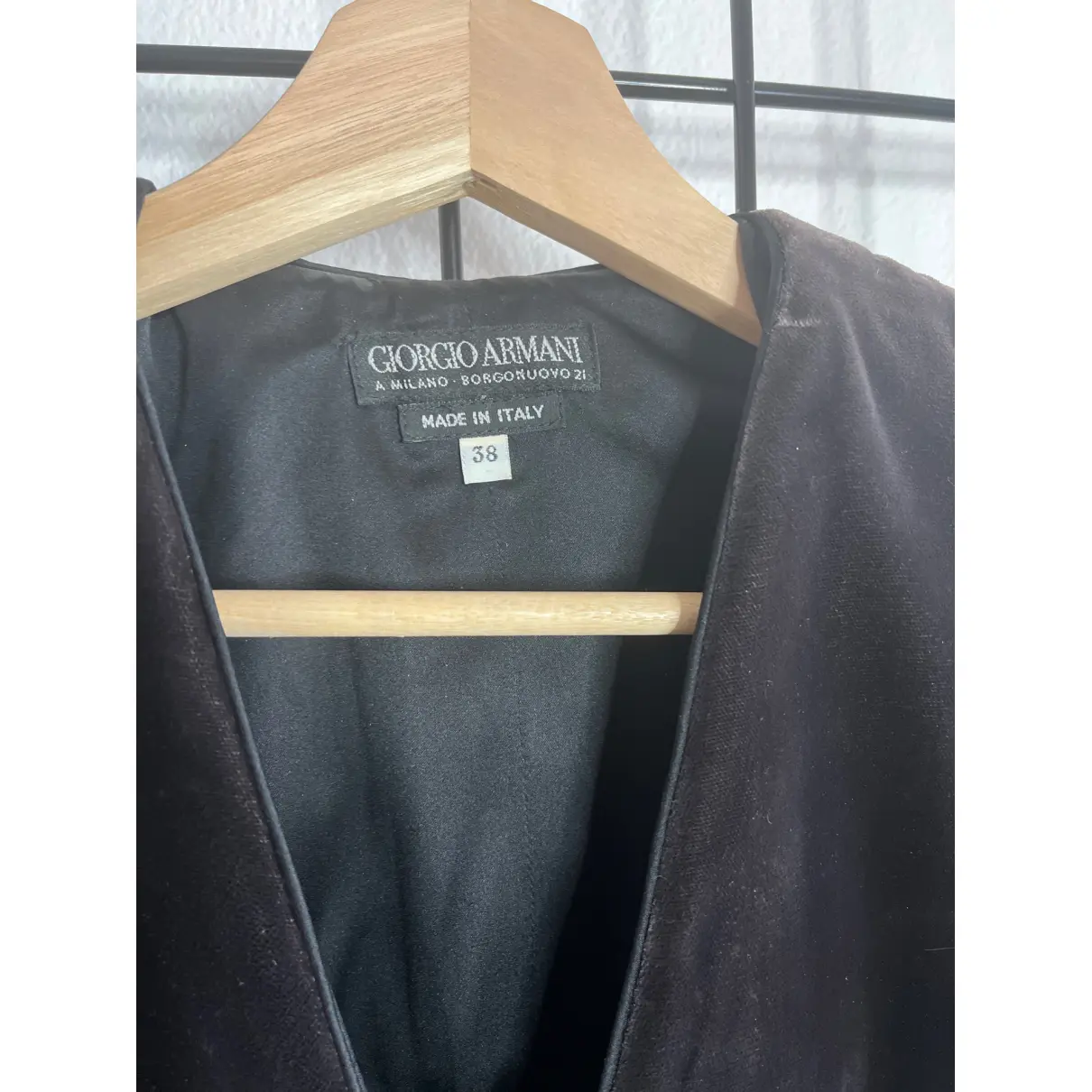 Buy Giorgio Armani Velvet blazer online