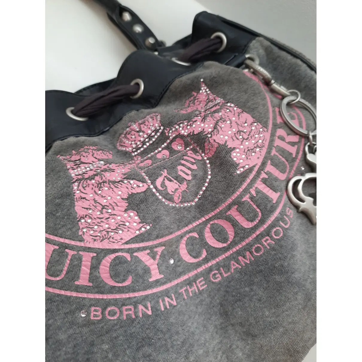 Velvet handbag Juicy Couture