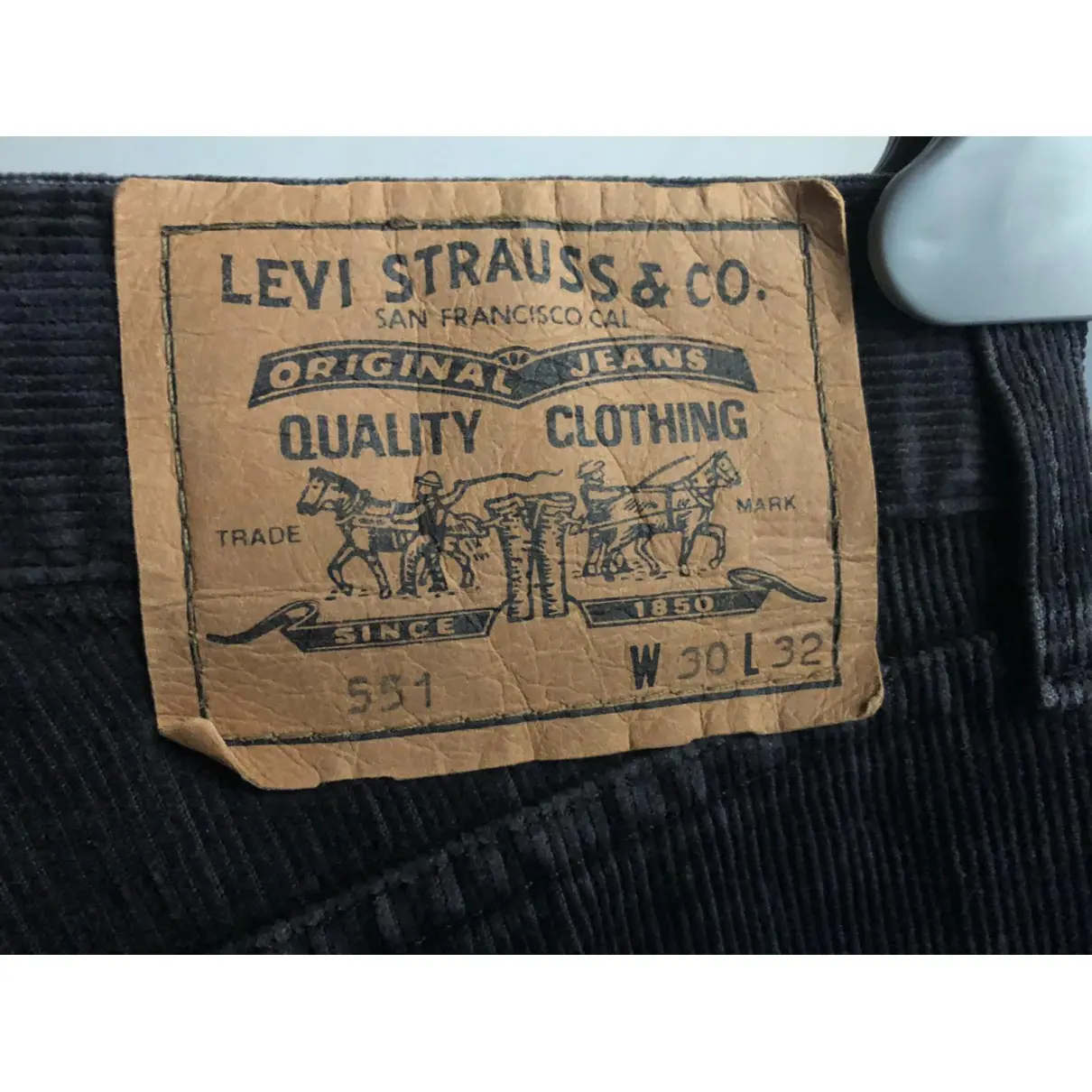 Velvet trousers Levi's