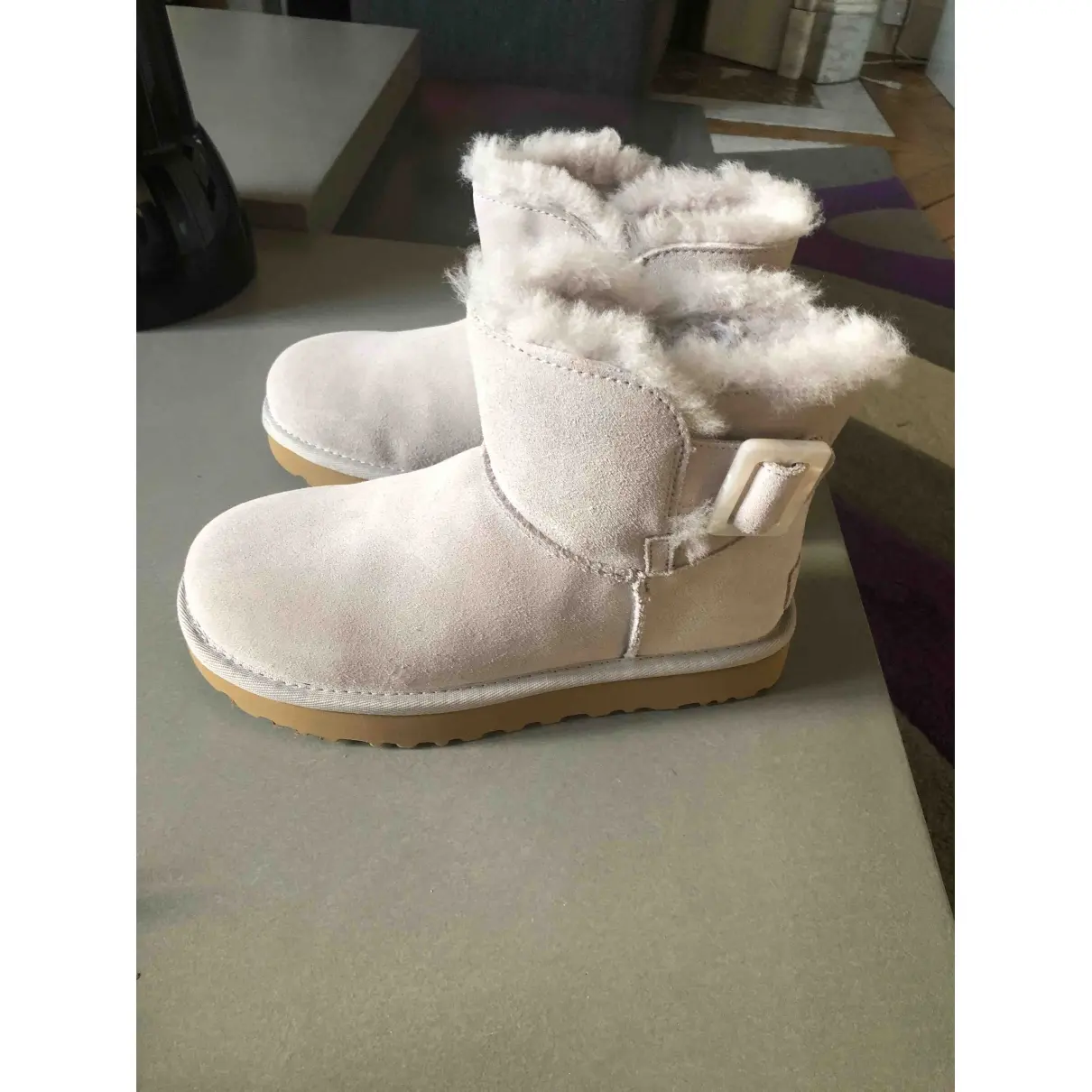 Buy Ugg & Jimmy Choo Velvet snow boots online
