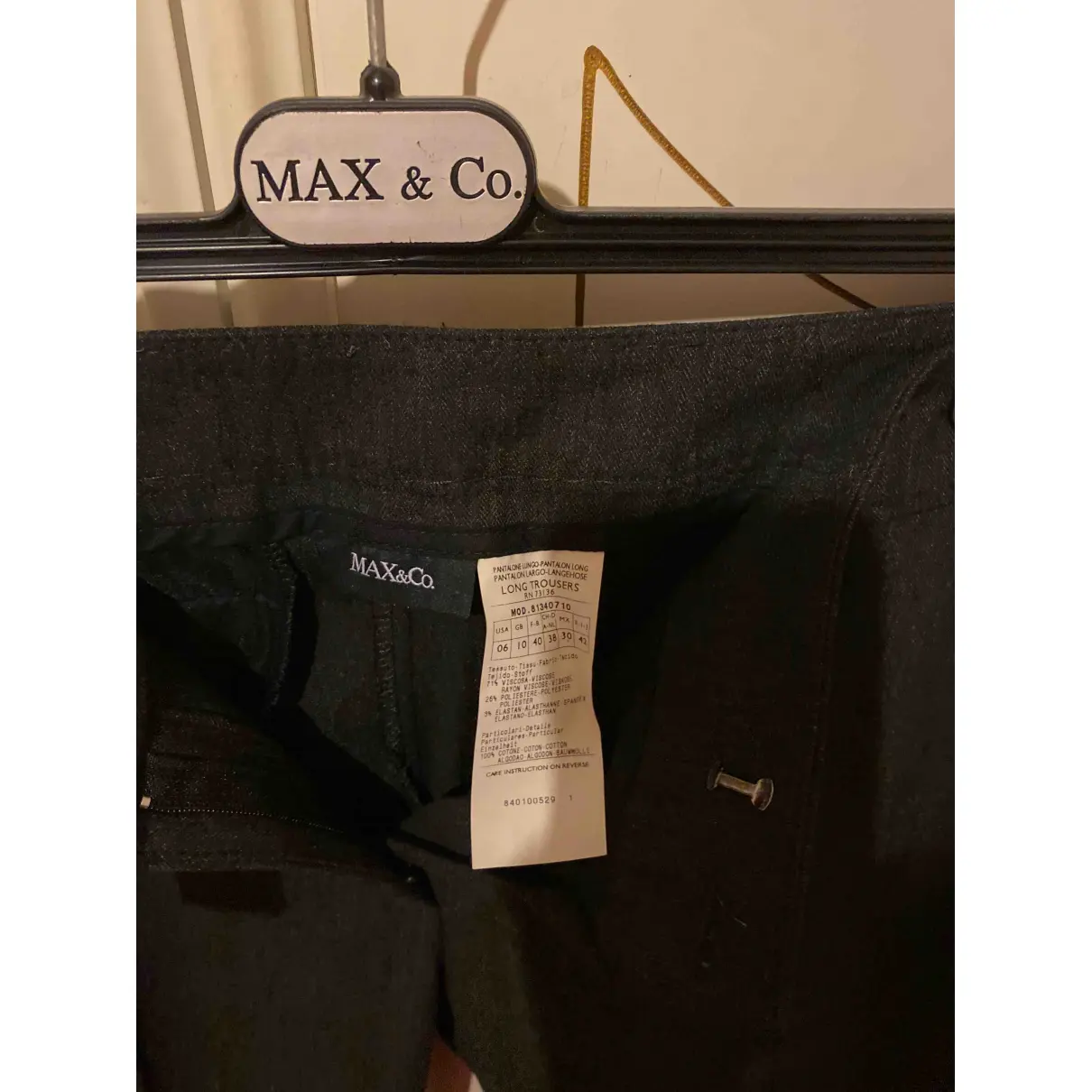 Luxury Max & Co Trousers Women