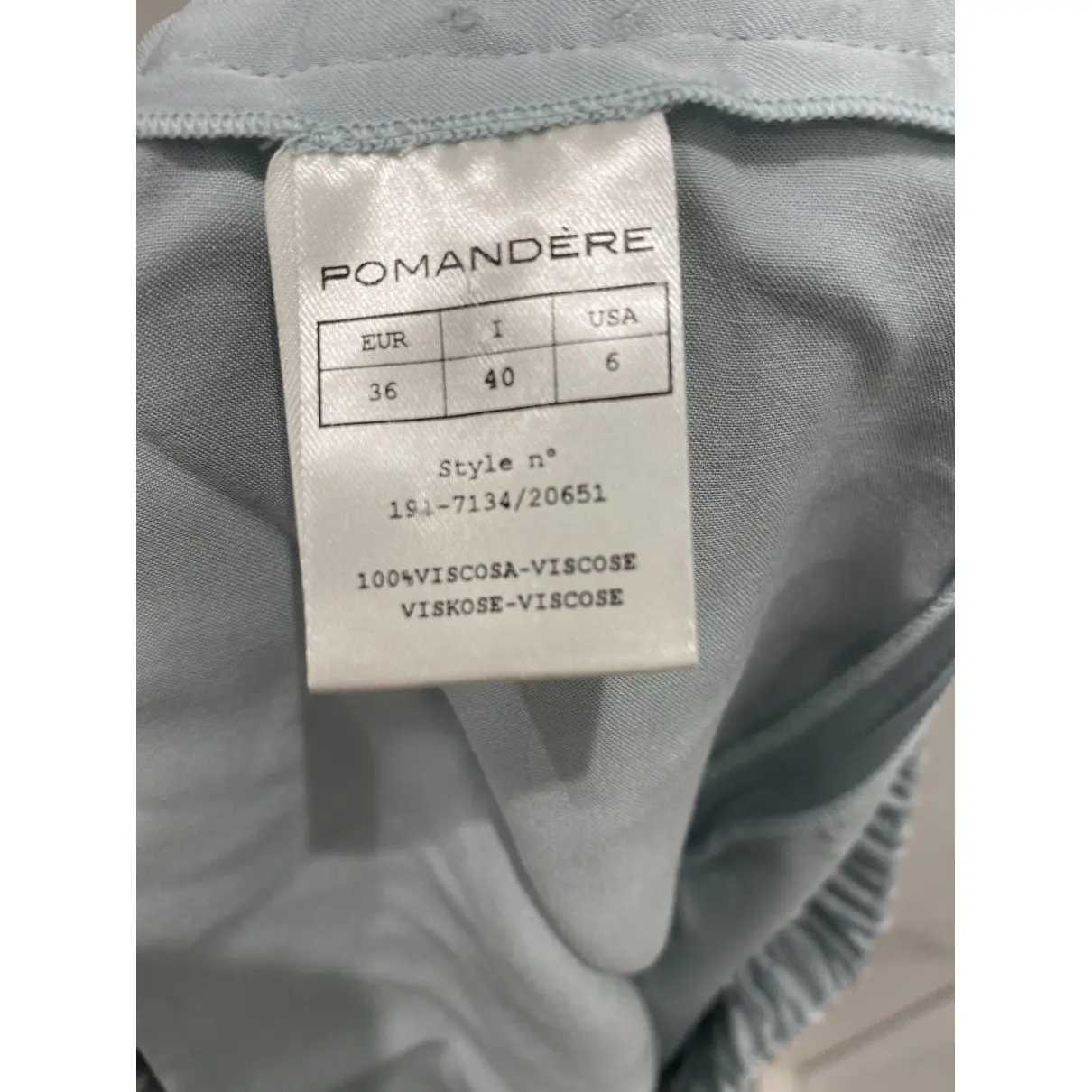 Luxury Pomandère Trousers Women