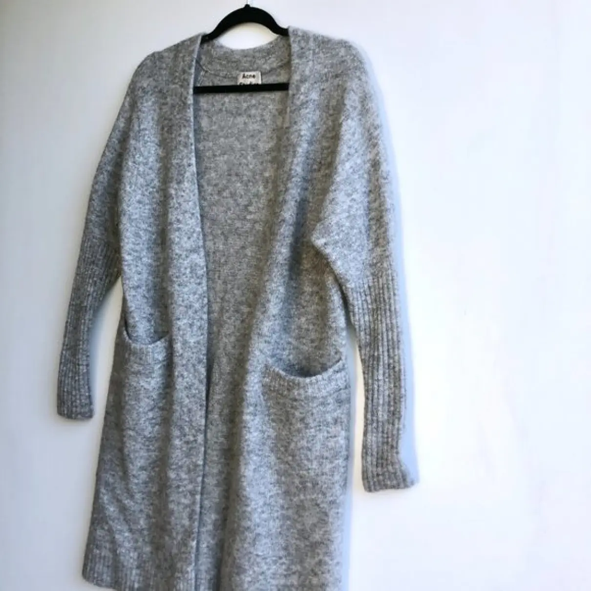 Buy Acne Studios Wool cardi coat online